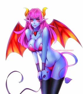 COMMISSION: Succubus Anime, Anime monsters, Monster girl