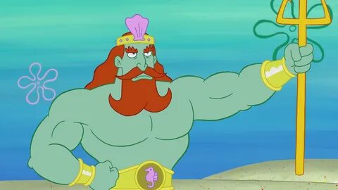 SpongeBuddy Mania - SpongeBob Characters - King Neptune