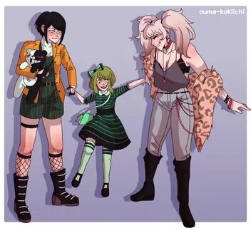 enoshima junko izuru kamukura mukuro ikusaba izuru kamukura 