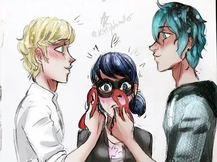 Luka Or Adrien mini comic Miraculous Amino