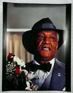 REDD FOXX color 8X10 Movie Still HARLEM NIGHTS 1989 Photo - 