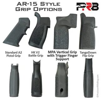 AR-15 Grip Options MPA Vertical Grip A2 Pistol HK V2 TangoDo