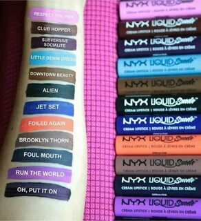 The Budget Beauty Blog: Swatches of the New NYX Liquid Suede