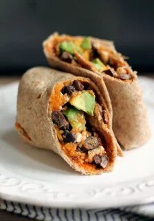 Healthy Breakfast Burritos with Sweet Potato Ambitious Kitch