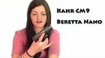 Kahr CM9 vs Beretta Nano - Red vs Blue #FateofDestinee - You