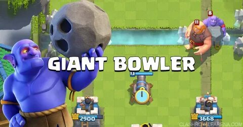 New Meta Giant Bowler Deck - Push to Legendary Arena! - Clas