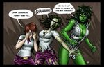 She Hulk Transformation by RamonVillalobos on deviantART She