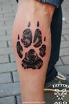 Wolf Paw Tattoo #12 Wolf paw tattoos, Paw tattoo, Tattoos
