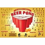 DRINKING POSTER Beer Pong Constitution Plakaty artystyczne