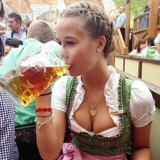 Oktoberfest Girls Немецкие Девушки, Бавария, Munich, Картинки, Смешно, Прич...