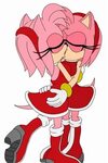 Amy Rose Kissing Amy Rose commission of Sonic-Yuri Finish by