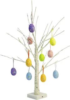 spring decoration set of 5 Easter decoration tree decoration