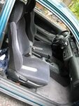 F/S;HONDA DEL SOL SEATS W/GREY STRIPE!!! - Honda-Tech - Hond