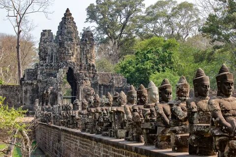 картинки : здание, Азия, Крушение, Место поклонения, Камбодж