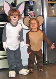 Tom and Jerry Costumes #Halloweencostumes #paircostumes #cou