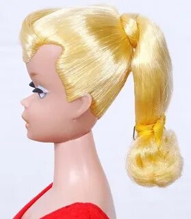 swirl-pony-tail-side Barbie Doll, friends and family history