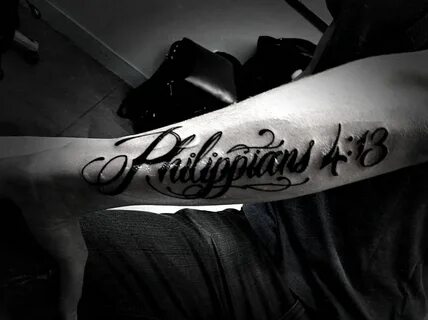 Philippians 4 13 Tattoo Forearm 2022 at tattoo - beta.medsta