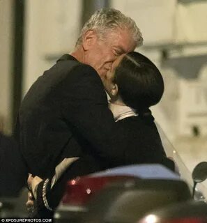 Anthony Bourdain spends evening in Rome with new love