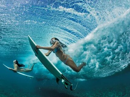 Download Wallpaper Girls - surfers (1600x1200). The Wallpape