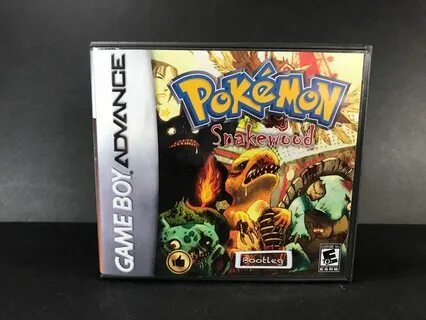 Pokemon Snakewood ROM Hack Fan Made Game Gameboy Advance GBA