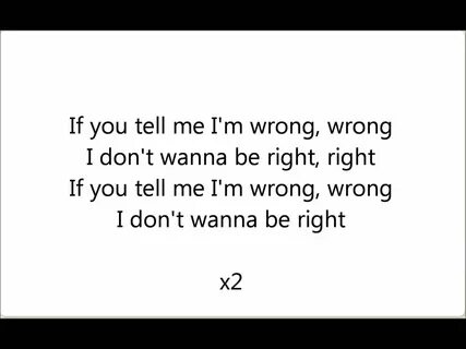 Envy - Am I wrong Am i wrong, Lyrics, Good thoughts