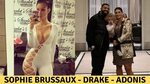 Sophie Brussaux, Drake And Their Son Adonis - YouTube