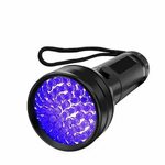 ✔ Ultra Violet 51 UV LED Torch Scorpion Detector Finder Blac