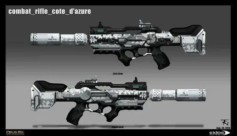 Trong-Kim Nguyen - Deus Ex Mankind Divided: Combat Rifle