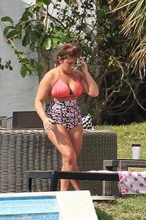 DEENA CORTESE in Bikini at a Pool in Miami 01/27/2018 - Hawt