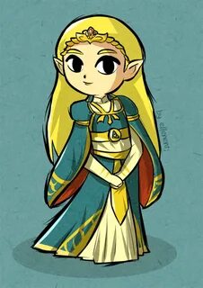 Wind Waker Botw Zelda by ellenent.deviantart.com on @Deviant