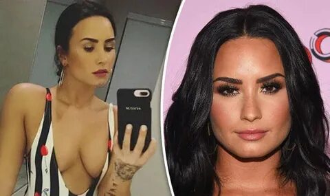 Demi Lovato risks NIP SLIP as she squeezes best assets into 