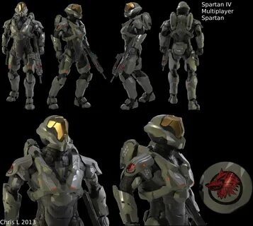 Halo 4 Recruit armor (3D Model build) Page 6 Halo Costume an