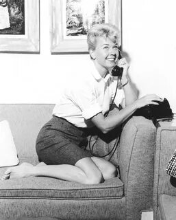 Doris Day was photographed at the Sahara Hotel in 1956, the 