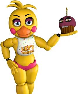 Toy Chica render By Arrancon On Deviantart - Fnaf Toy Chica 