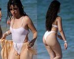 Camila Cabello Nips, Pussy Lips, And Ass Swimsuit Photos