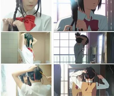 Your name is three times 葉 cosplay - XiaoGirls