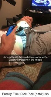 John Is Literally Taking Dick Pics While We're Watching Malc