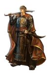 Male Half-Elf Cleric of Sarenrae - Pathfinder PFRPG DND D&D 