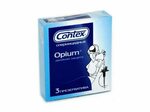 Презервативы в спермицидной смазке CONTEX номер 3 Opium 3 шт