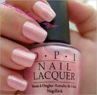 Opi Princess Rule!...shimmering pale pink polish. This may j