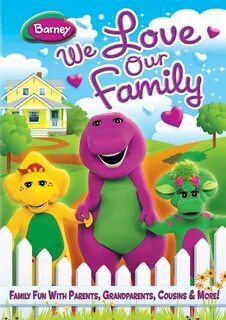 Barney: We Love Our Family DVD in 2019 Products Barney & fri