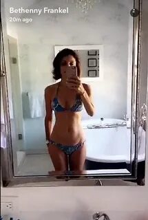 Bethenny Frankel showcases her toned bikini body on Snapchat