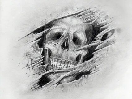 Gothic Skull Draw - Фото база