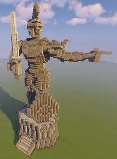 Ancient Greek Warrior Statues Minecraft Map All in one Photo