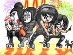 Kiss Band Drawing at GetDrawings Free download