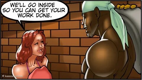 Porn Comics The Wife And The Black Gardeners 2 by Kaos Comic