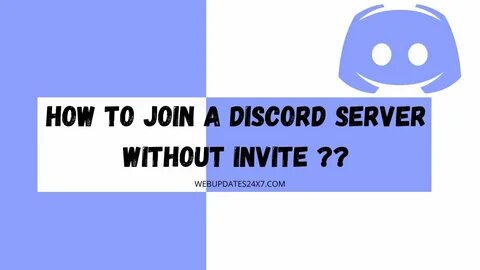 Can you join a discord server without an invite?