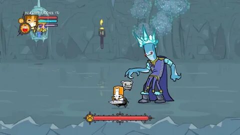 Castle Crashers Remastered (Frost King BOSS) - YouTube