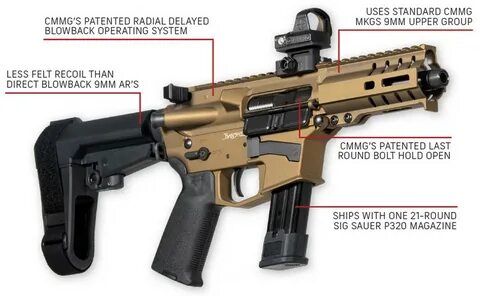 Banshee в стиле M17. Пистолет-карабин CMMG Mk17 Оружейный жу