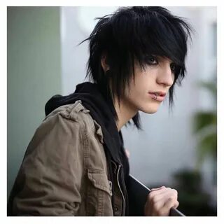 The emo hairstyle is the very popular hairstyle for both gir